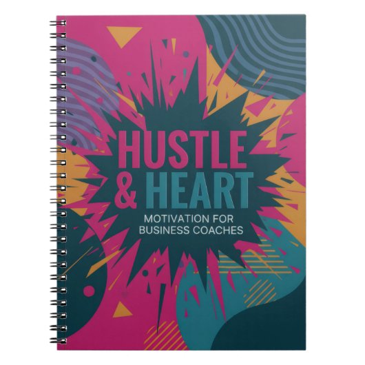 Hustle & Heart Journal Notizblock (Vorderseite)