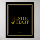 Hustle & Herz Poster (Vorne)