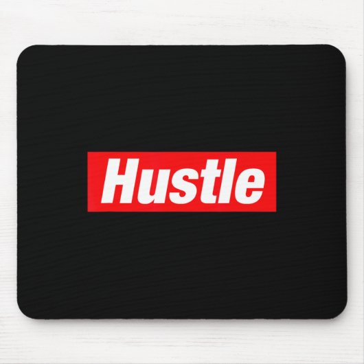 Hustle Hip Hop Rap Rapper Freestyle Break Dance Bb Mousepad (Vorne)