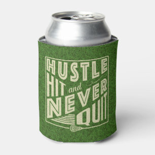 Hustle Hit und nie beenden Lacrosse Dosenkühler