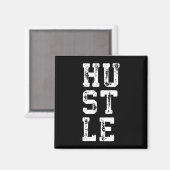 HUSTLE - Inspiration Magnet (Vorderseite/Rückseite)