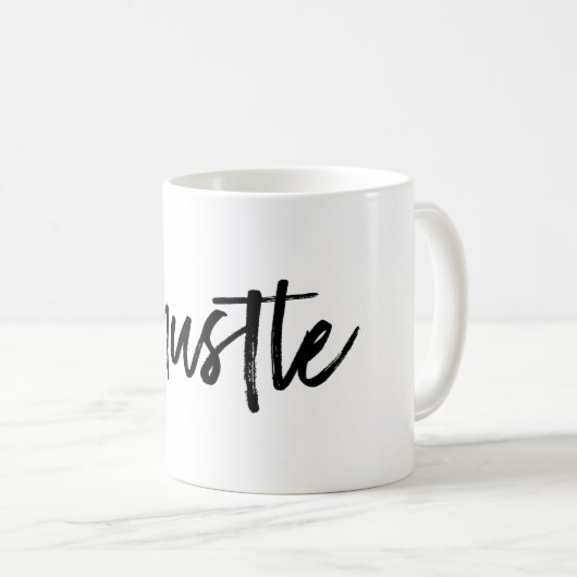 #hustle Kaffee-Tasse Kaffeetasse (VorderseiteRechts)