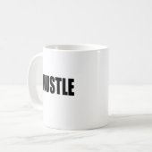HUSTLE KAFFEETASSE (Vorderseite Links)