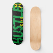 HUSTLE KING 8 1/4" Skateboard Deck (Vorderseite)