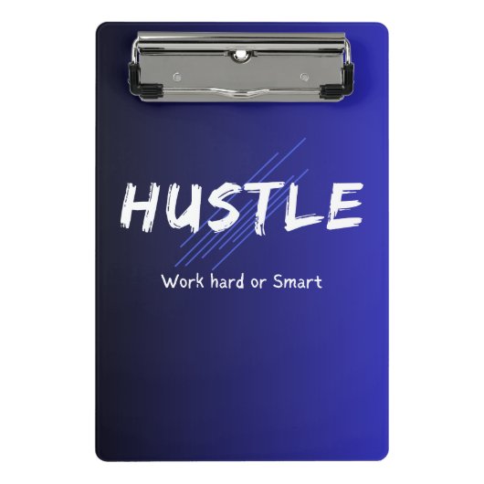 Hustle Mini Clipboard Klemmbrett (Vorderseite)