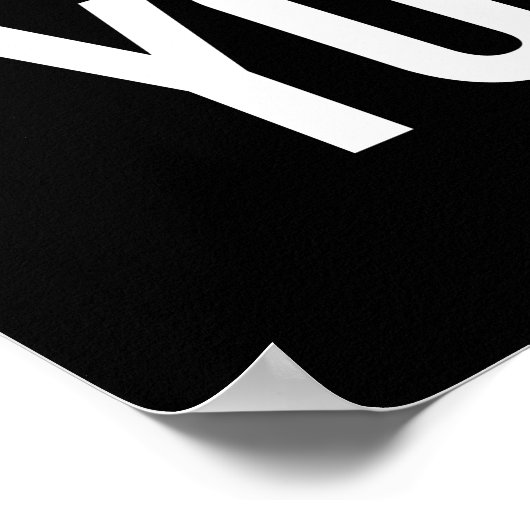 Hustle Motivation - Disziplin vs. Regret Poster (Ecke)