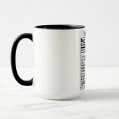Hustle Nutrition Fakten Tasse (Links)