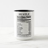 Hustle Nutrition Fakten Tasse (Zentrum)