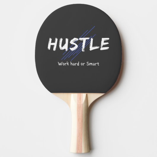 Hustle Ping Pong Paddle Tischtennis Schläger (Vorderseite)