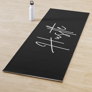 Hustle Quote Yoga Mat Yogamatte