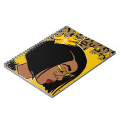 Hustle Skills Geburtstag Gegenwart Sista Königin M Notizblock (Linke Seite)