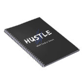 Hustle Spiral Foto Notebook Notizblock (Rechte Seite)