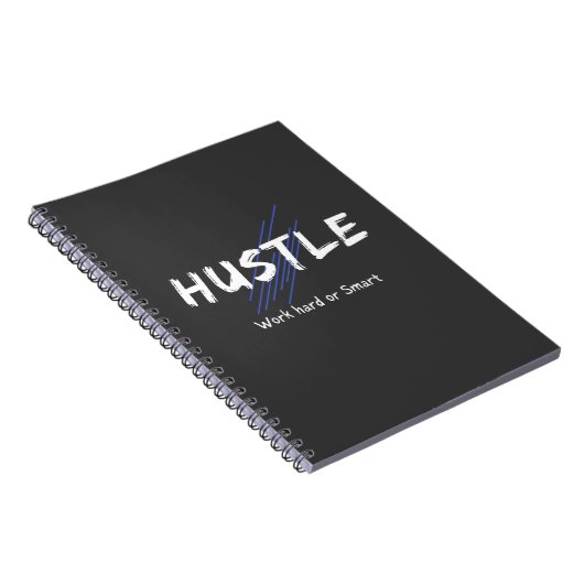 Hustle Spiral Foto Notebook Notizblock (Rechte Seite)