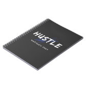Hustle Spiral Foto Notebook Notizblock (Linke Seite)