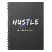 Hustle Spiral Foto Notebook Notizblock (Vorderseite)