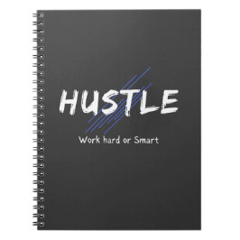 Hustle Spiral Foto Notebook Notizblock