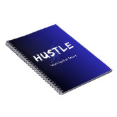 Hustle Spiral Foto Notebook Notizblock (Rechte Seite)