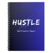 Hustle Spiral Foto Notebook Notizblock (Vorderseite)