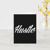 Hustle Tattoo Style Karte (Gelbe Blume)