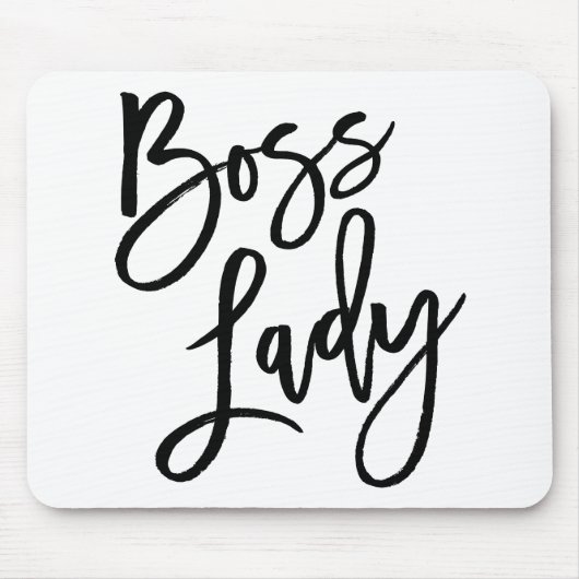 Hustle Trendy Lettering Mousepad (Vorne)