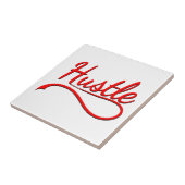 Hustle Typografy Art Fliese (Seite)