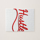 Hustle Typografy Art Puzzle (Horizontal)