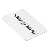 Hustle und Herztypografie Magnet (Rechte Seite)