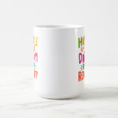 Hustle Until the Dream Hits Reality – Motivational Kaffeetasse (Mittel)
