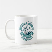Hustle & Wheeze Wanderclub Kaffeetasse (Links)