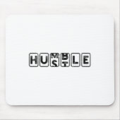 Hustlehumble - Motivation  Mousepad (Vorne)