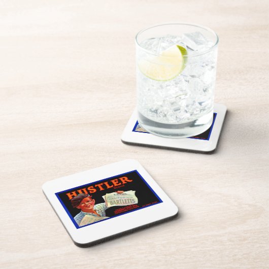 Hustler Bartletts Getränkeuntersetzer (Rechte Seite)