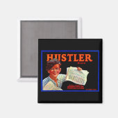 Hustler Bartletts Magnet (Vorderseite/Rückseite)