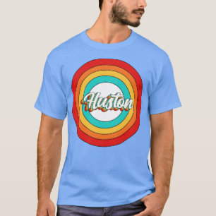Huston Name Shirt Vintag Huston Circle
