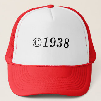 Hut ©1938 truckerkappe