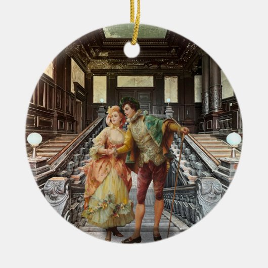 Hut ab! keramik ornament (Vorne)