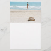 Hut am Strand Flyer (Vorne)