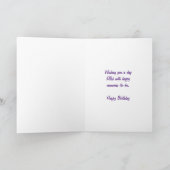 Hut auf einem Stuhl im Feld Karte (Innenseite)