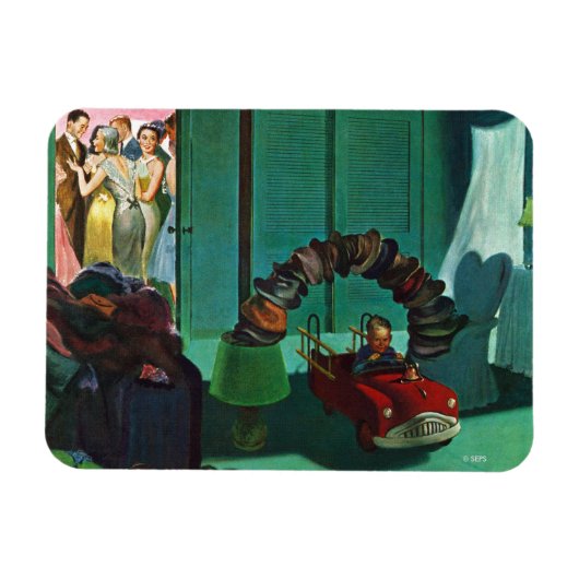 Hut Brücke Magnet (Horizontal)