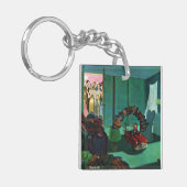 Hut-Brücke Schlüsselanhänger (Vorderseite links)