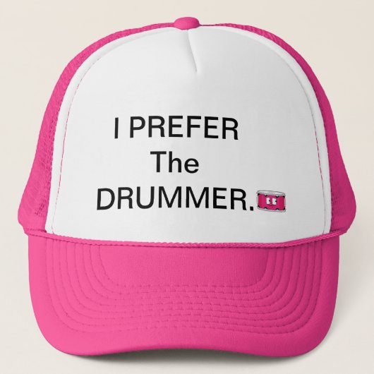 Hut Dame DrumHead Prefer Trucker Truckerkappe (Vorderseite)