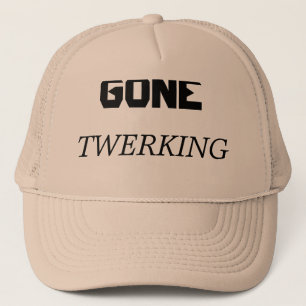 Hut, der Text, "gegangenes Twerking kennzeichnet). Truckerkappe