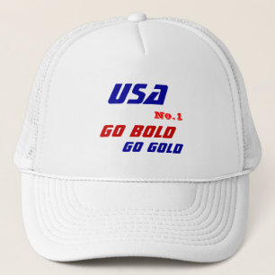 Hut der US-Olympia Truckerkappe