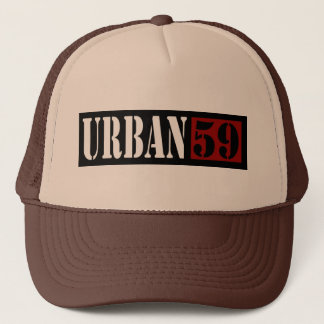 Hut des Logo-Urban59 Truckerkappe