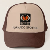 Hut des Tornado-Aufklärer-SKYWARN Truckerkappe (Vorderseite)
