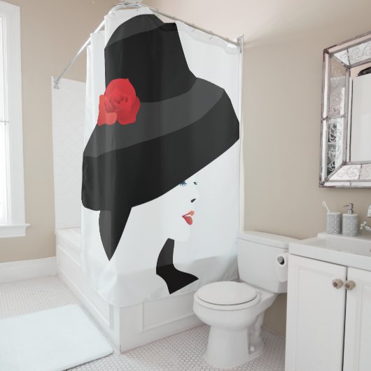 Hut Duschvorhang (Beispiel)