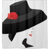 Hut Duschvorhang (Vorderseite)