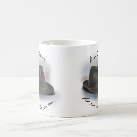 Hut für Leonard 1 Kaffeetasse (Mittel)