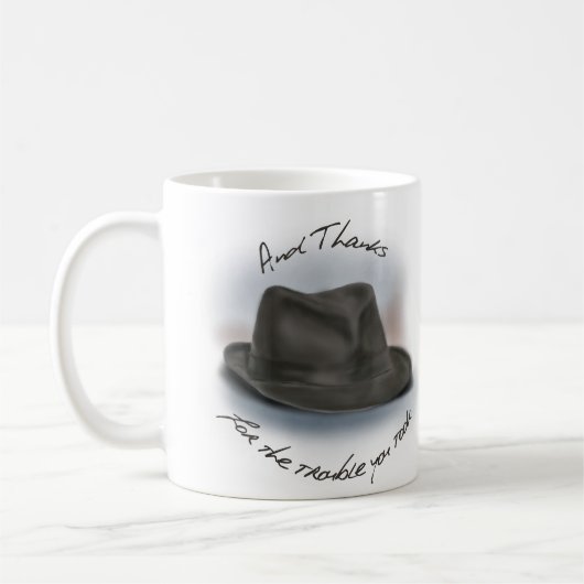Hut für Leonard 1 Kaffeetasse (Links)