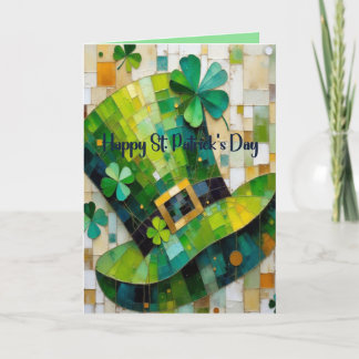 Hut für St. Patrick's Day Karte