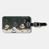 Hut-Geschäft 1990 Gepäckanhänger (Vorderseite horizontal)